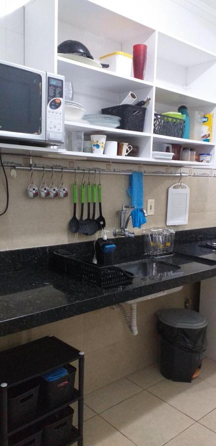 Apartamento No Canto Do Forte, Wi-Fi, Estacionamento Gratuito E Churrasqueira Praia Grande  Luaran gambar