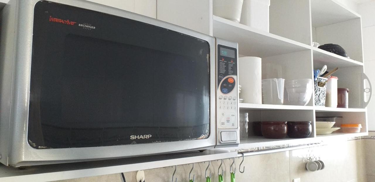 Apartamento No Canto Do Forte, Wi-Fi, Estacionamento Gratuito E Churrasqueira Praia Grande  Luaran gambar