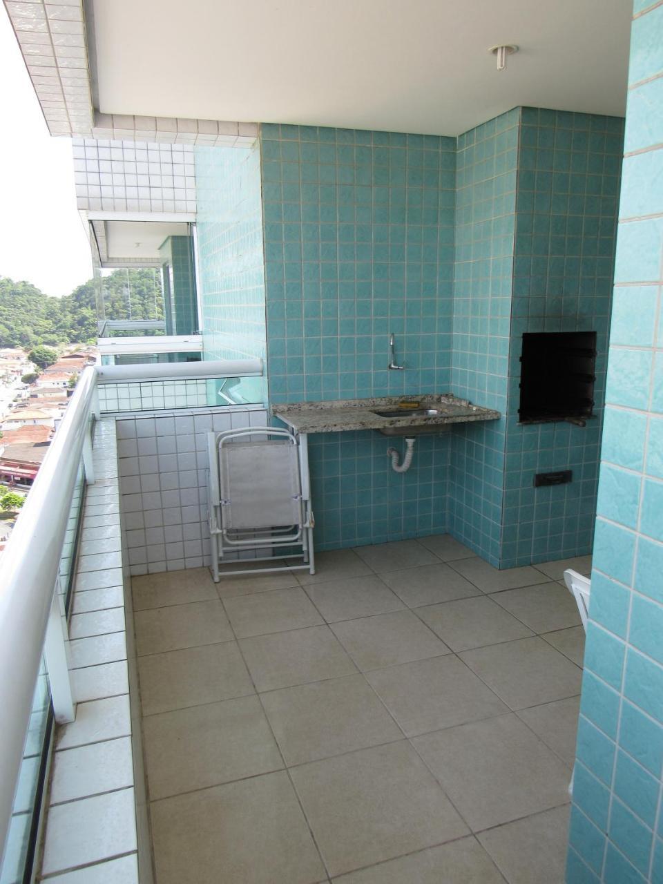 Apartamento No Canto Do Forte, Wi-Fi, Estacionamento Gratuito E Churrasqueira Praia Grande  Luaran gambar