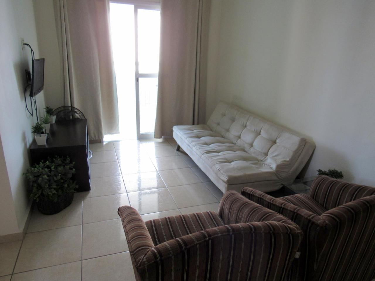 Apartamento No Canto Do Forte, Wi-Fi, Estacionamento Gratuito E Churrasqueira Praia Grande  Luaran gambar